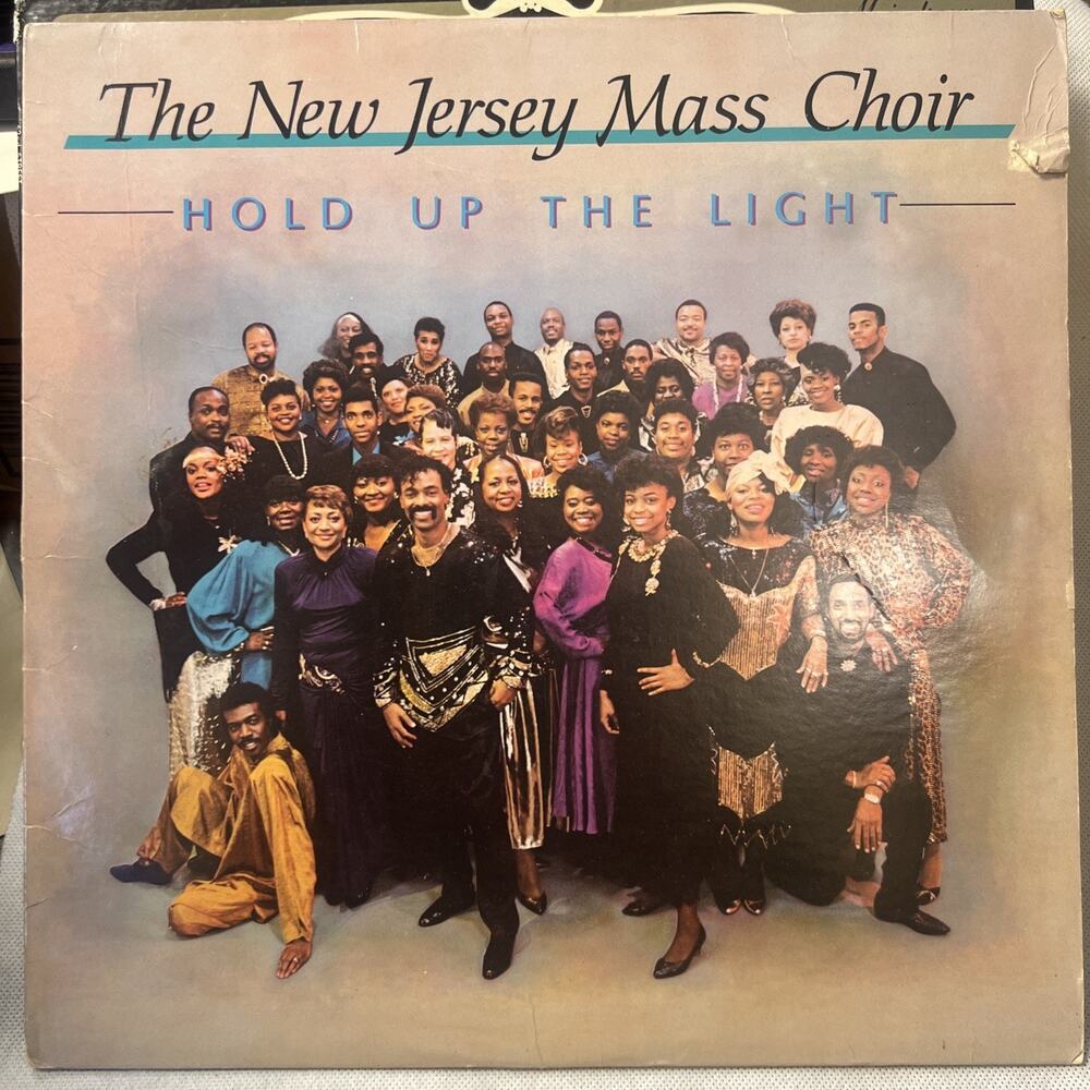 The New Jersey Mass Choir - Hold Up The Light - Vinyl LP ULTRASONIC CLEAN VG++!